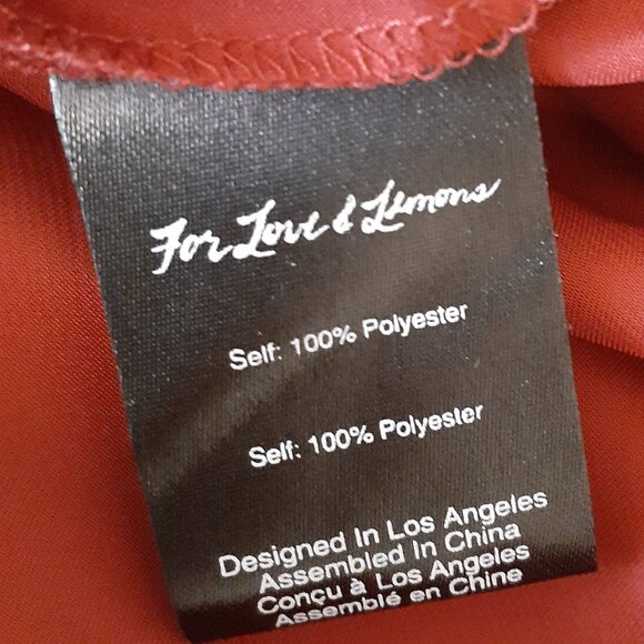 For Love of Lemons After Dark Mini Dress NWT - Picture 11 of 16